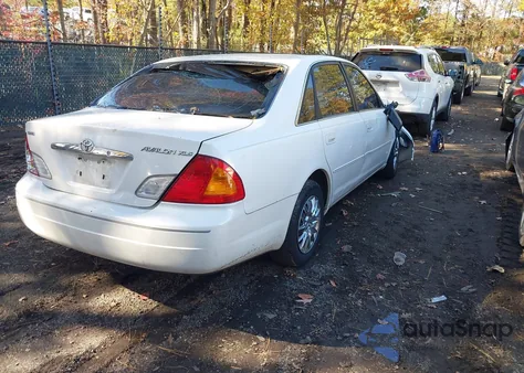 2000 Toyota Avalon Xls from USA, damaged, VIN 4T1BF28B8YU063839